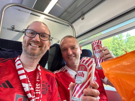 Frank und Björn beim "vorglühen"